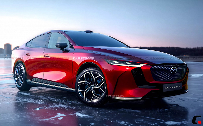 Mazda3e A Futuristic