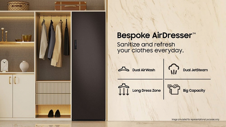Samsungs Bespoke AirDresser