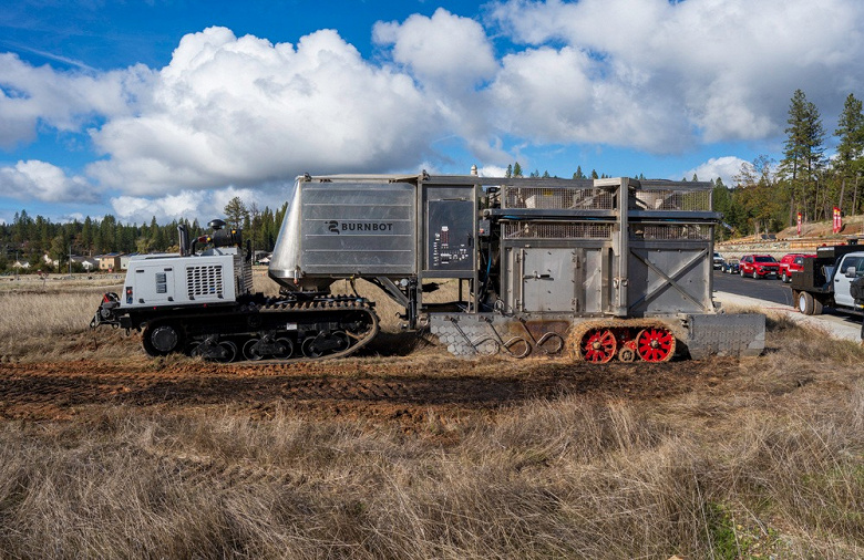 BurnBot Takes Center