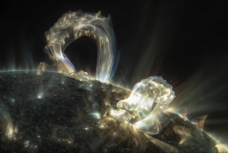 Distant Solar Blasts