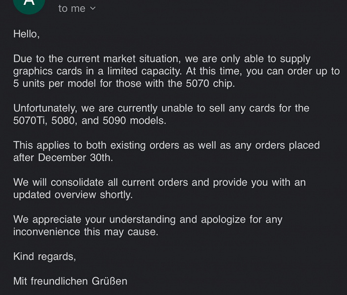 Nvidia GPU Shortages